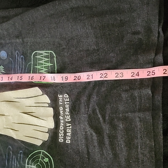 "The Big Book of Ghost Hunting T-shirt" SM Dark Gray - Picture 7 of 8